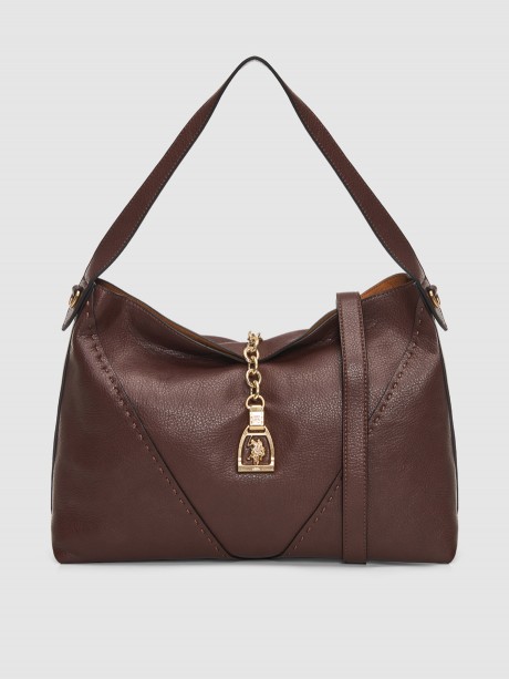 HELCHO large hobo καφέ