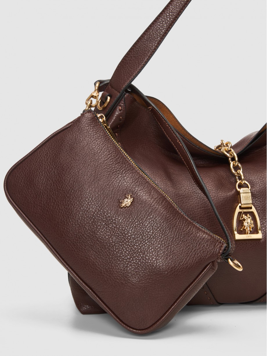 HELCHO large hobo καφέ