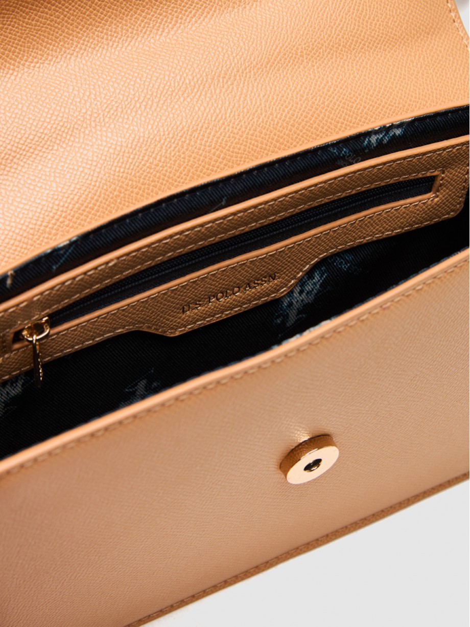 Jones Flap Crossbody καμηλό