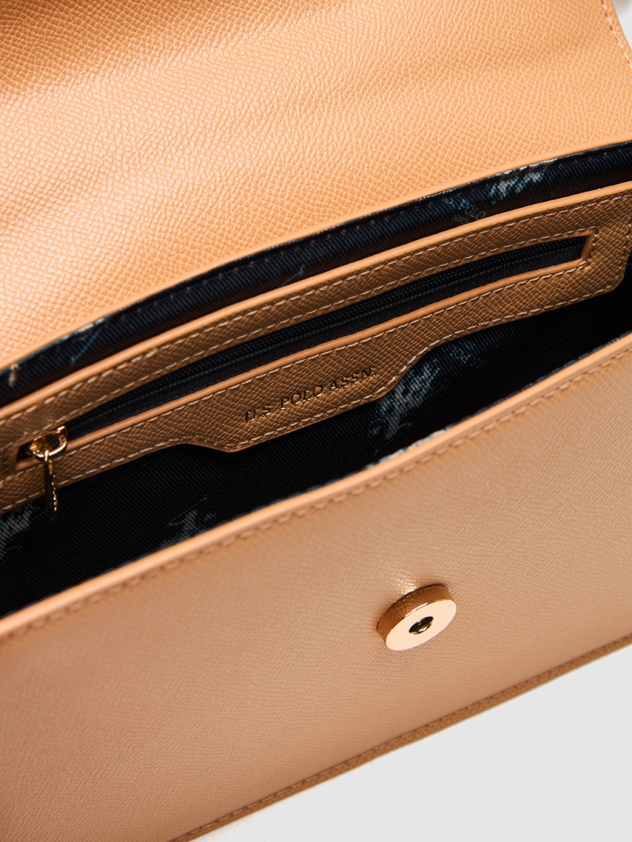 Jones Flap Crossbody καμηλό