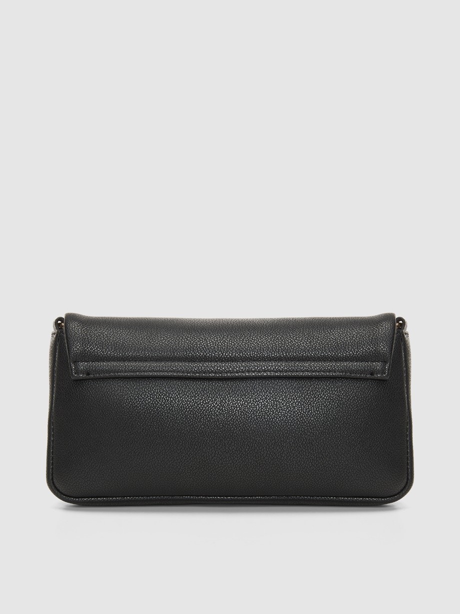 JONES CHIC clutch μαύρη