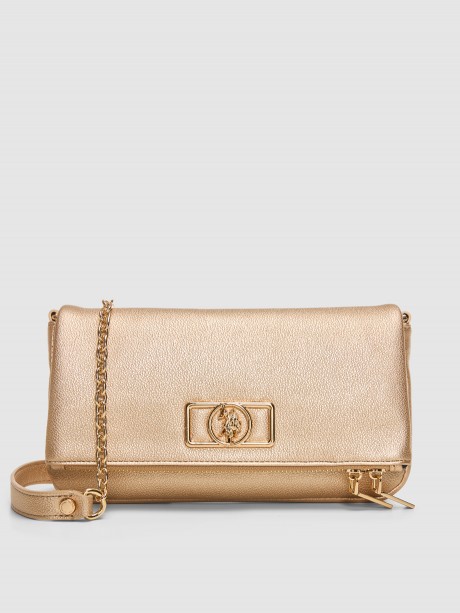 JONES CHIC clutch χρυσό