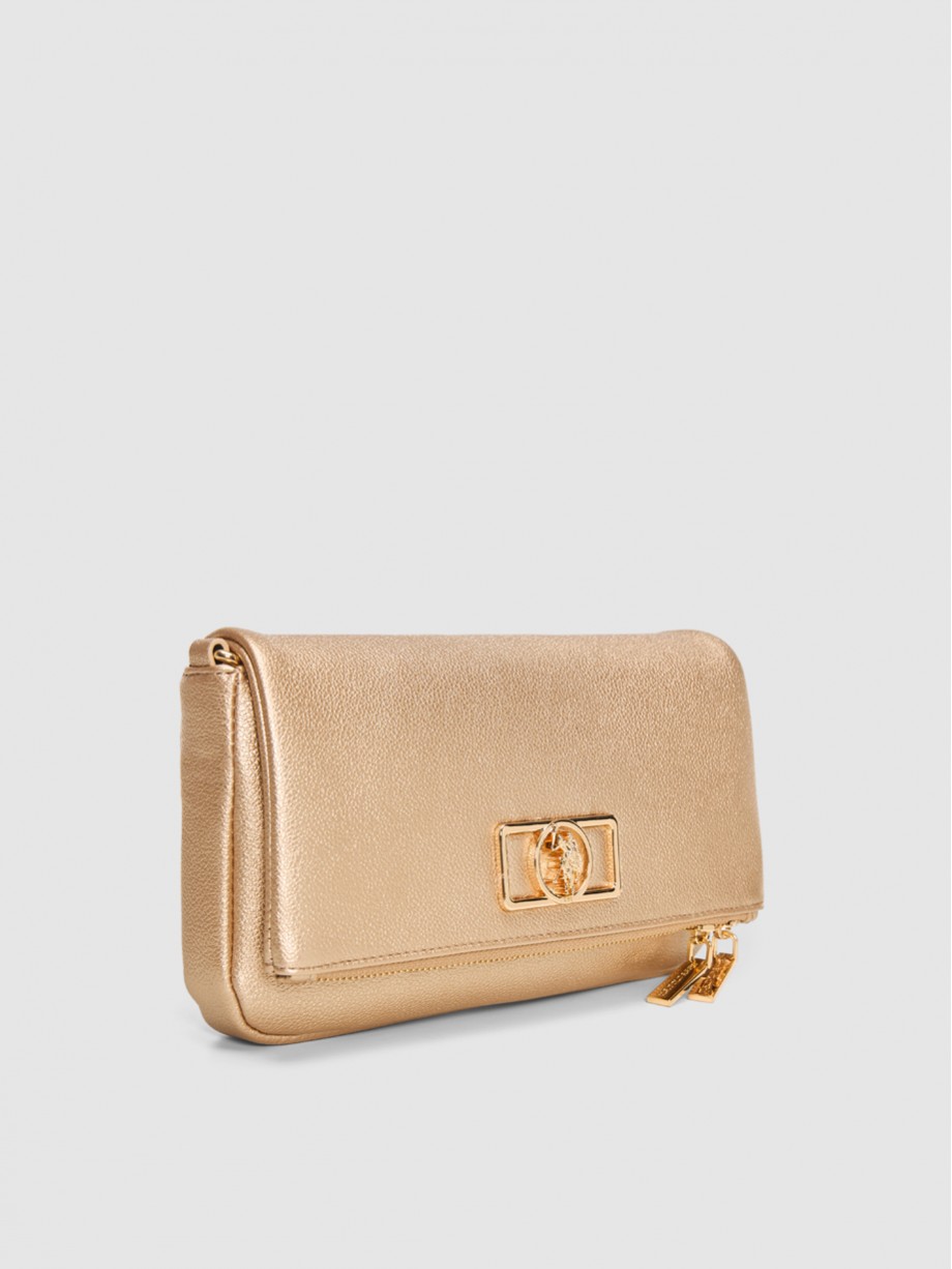 JONES CHIC clutch χρυσό