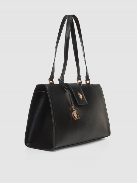 JONES large double handle μαύρη