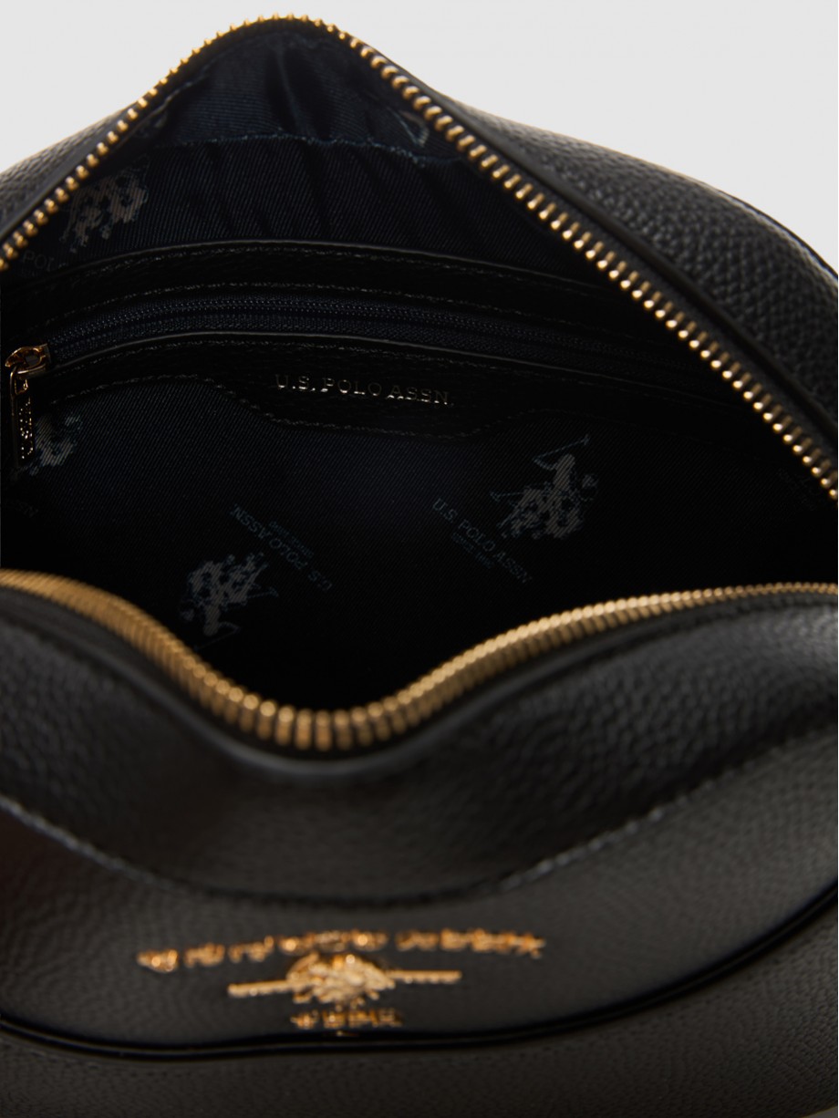 STANFORD small crossbody μαύρη