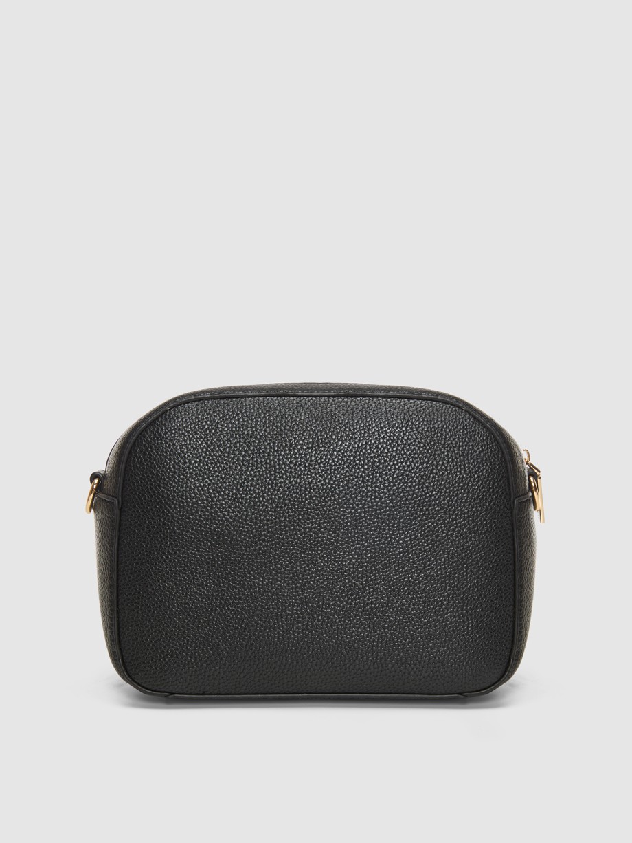 STANFORD small crossbody μαύρη