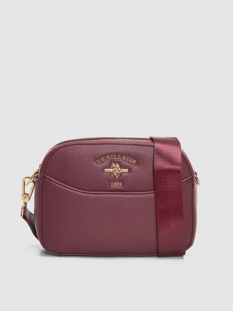 STANFORD small crossbody μπορντώ