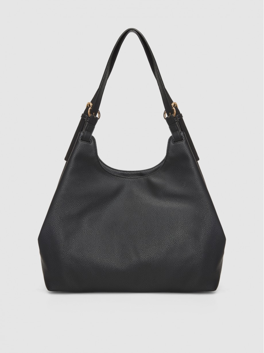 STANFORD large double handle μαύρη