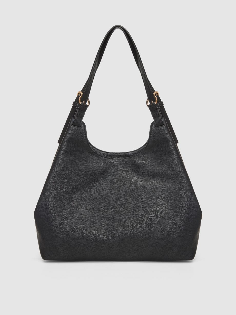 STANFORD large double handle μαύρη