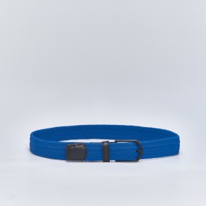 BOSS SHOES Men's woven belts in bright blue