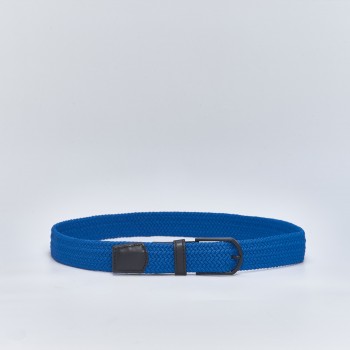 BOSS SHOES Men's woven belts in bright blue