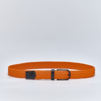 BOSS SHOES Men's woven belts in orange