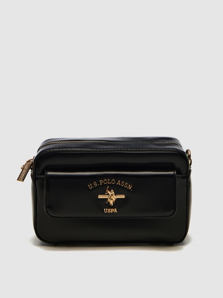 Heat Crossbody μαύρη
