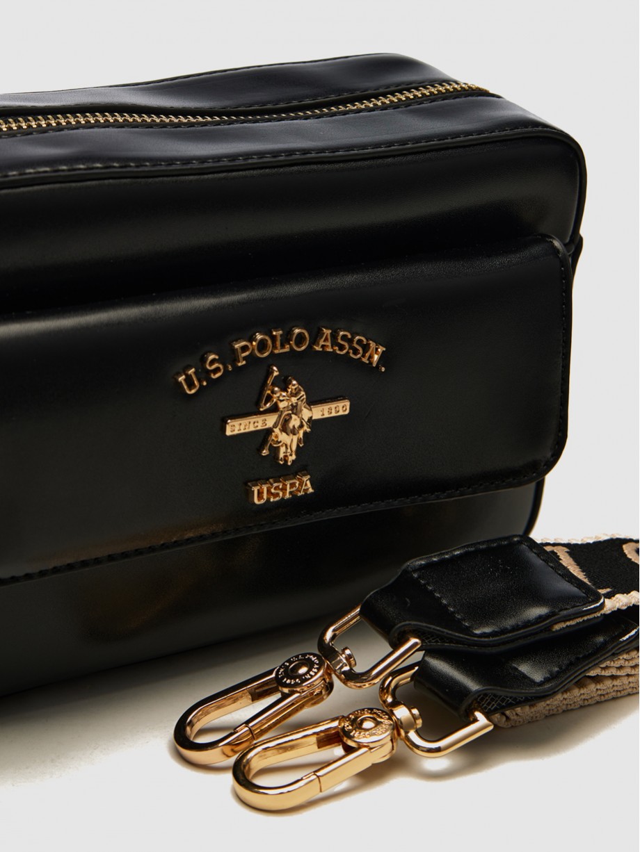Heat Crossbody μαύρη