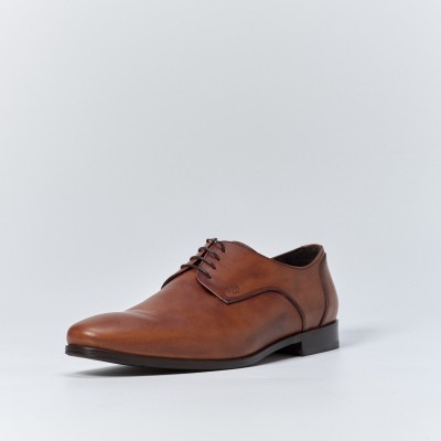 V4972 Men's Dress shoes in cognac