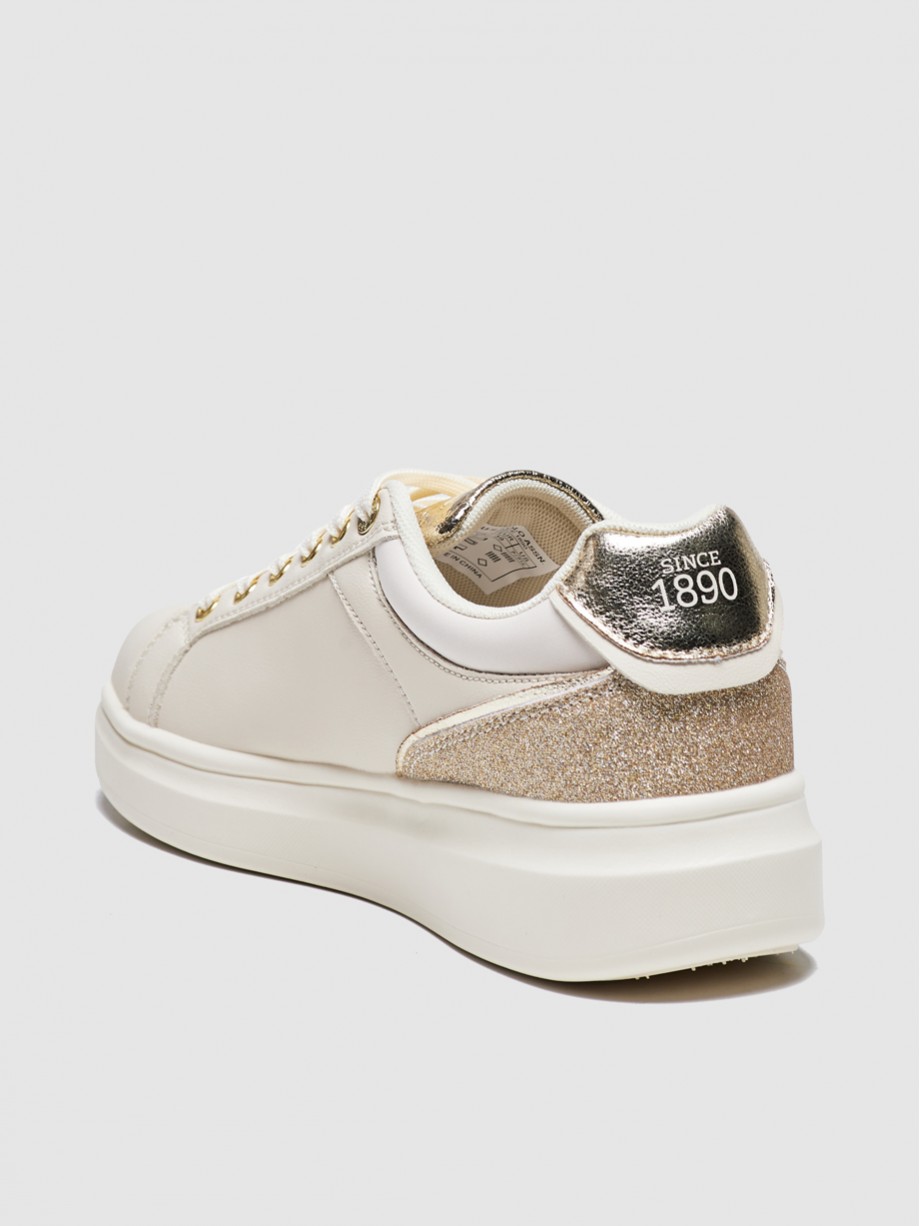 Sneakers γυναικεία μπεζ