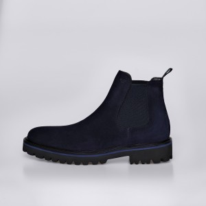 U5110 SUE Men's chelsea boots in blue