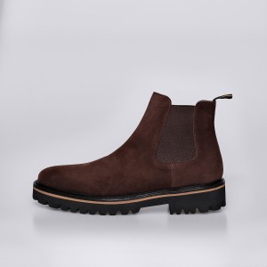 U5110 SUE Men's chelsea boots in brown