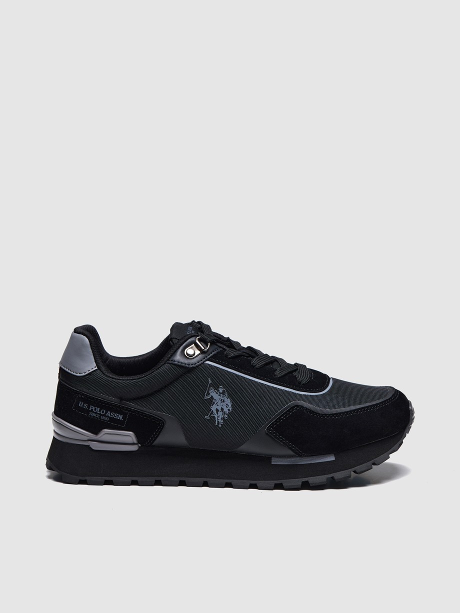 Sneakers ανδρικά μαύρα Sneakers ανδρικά μαύρα