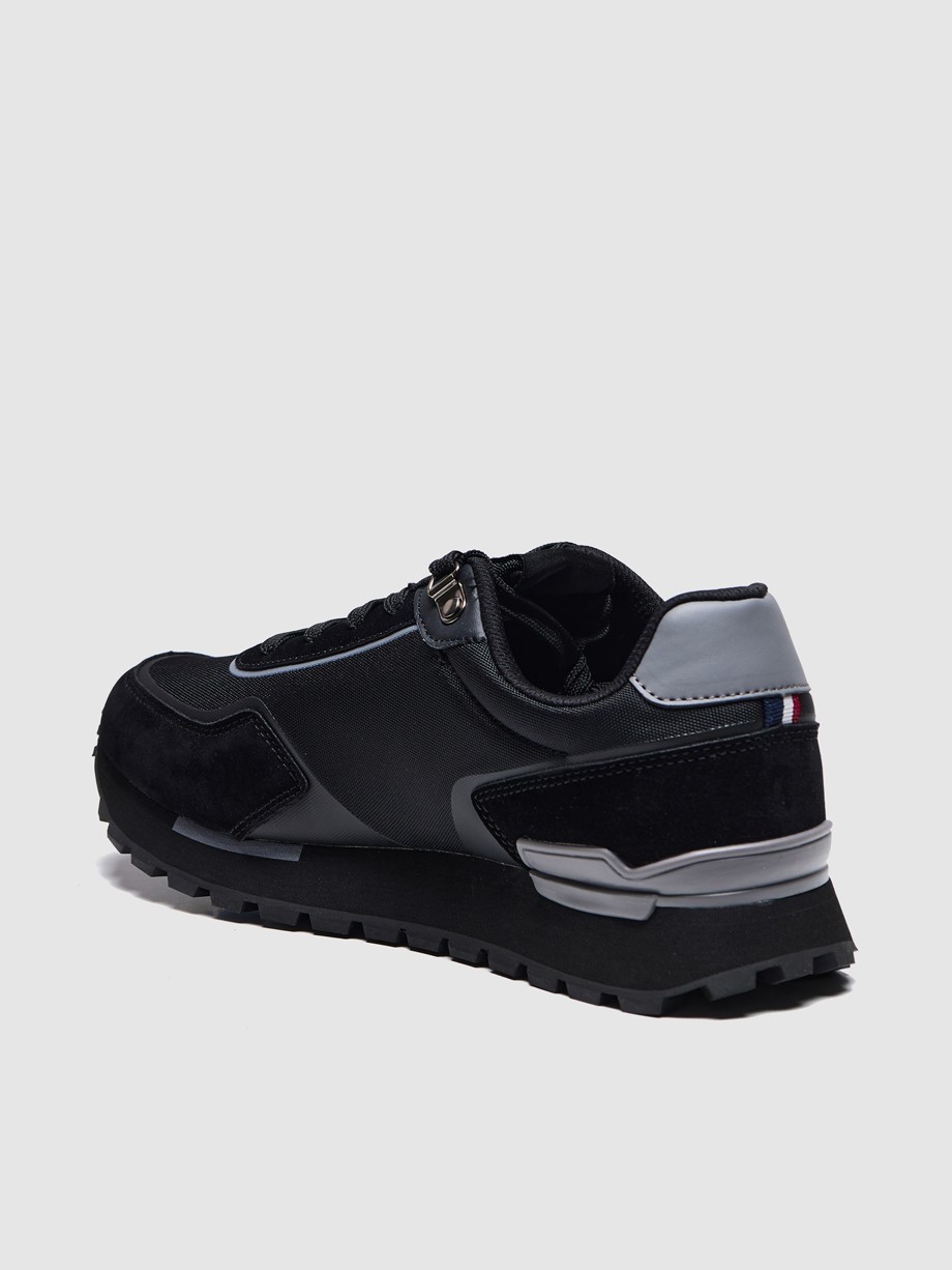 Sneakers ανδρικά μαύρα Sneakers ανδρικά μαύρα