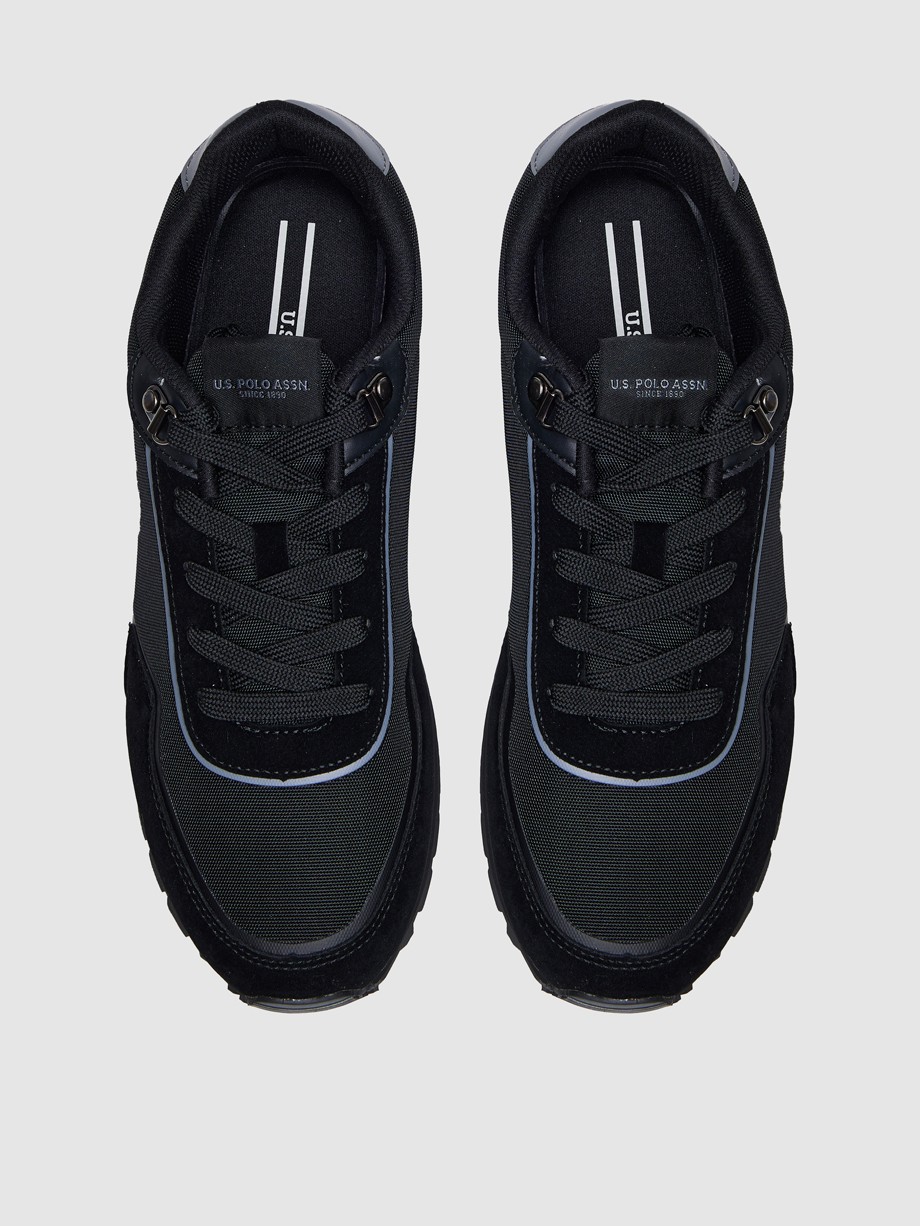 Sneakers ανδρικά μαύρα Sneakers ανδρικά μαύρα