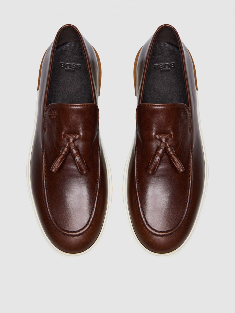 Loafers ανδρικά καφέ