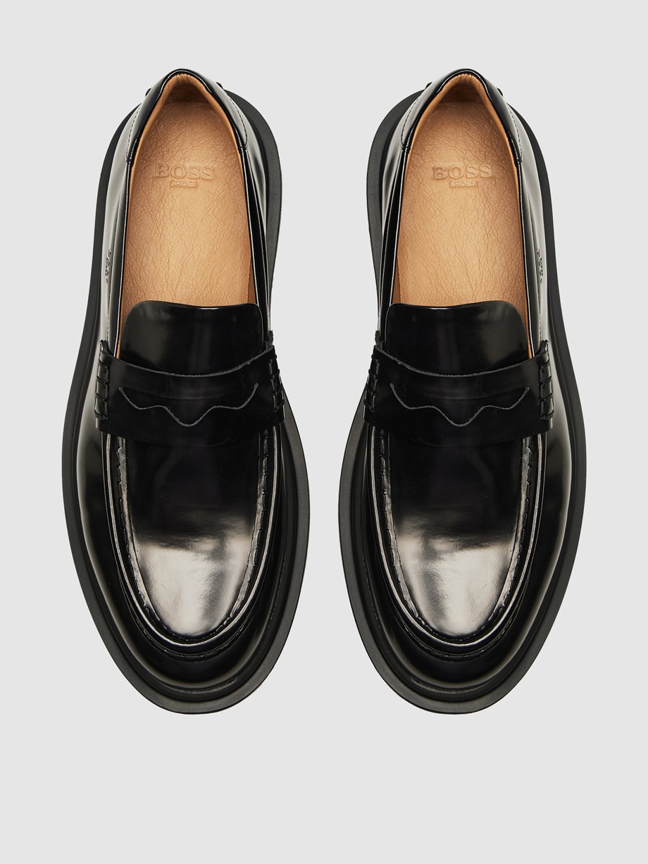 Loafers ανδρικά μαύρα Loafers ανδρικά μαύρα