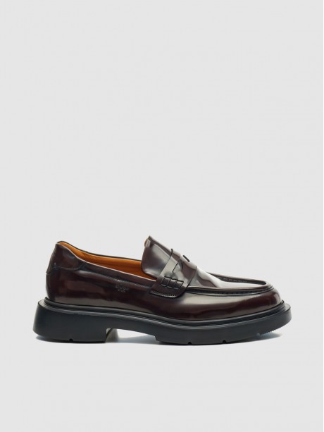 Loafers ανδρικά μπορντώ