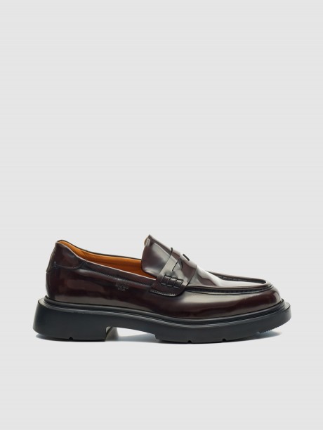 Loafers ανδρικά μπορντώ
