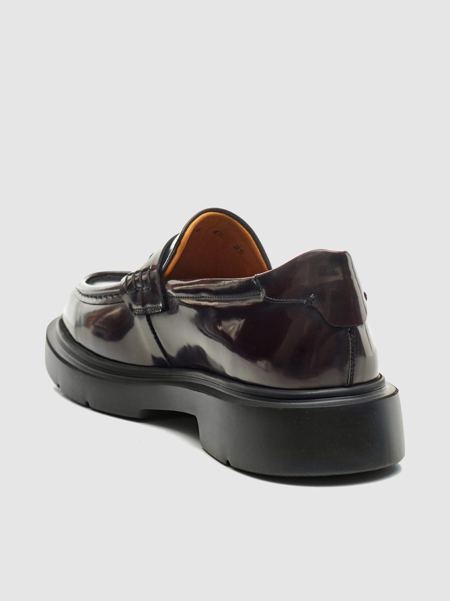 Loafers ανδρικά μπορντώ