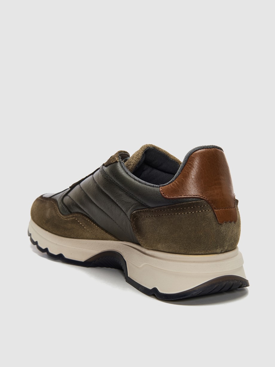 Sneakers ανδρικά χακί