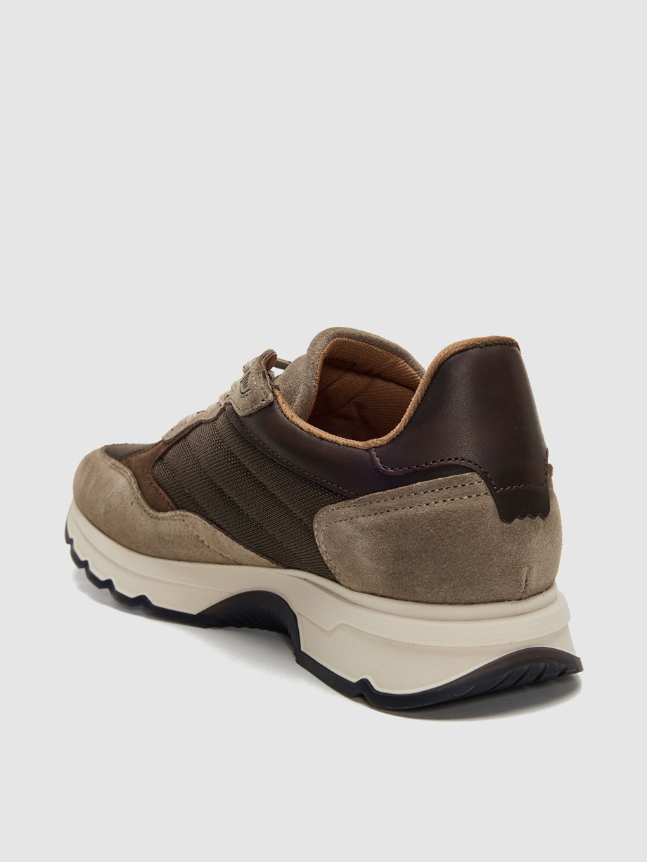 Sneakers ανδρικά καφέ