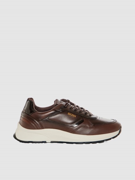 Sneakers ανδρικά καφέ