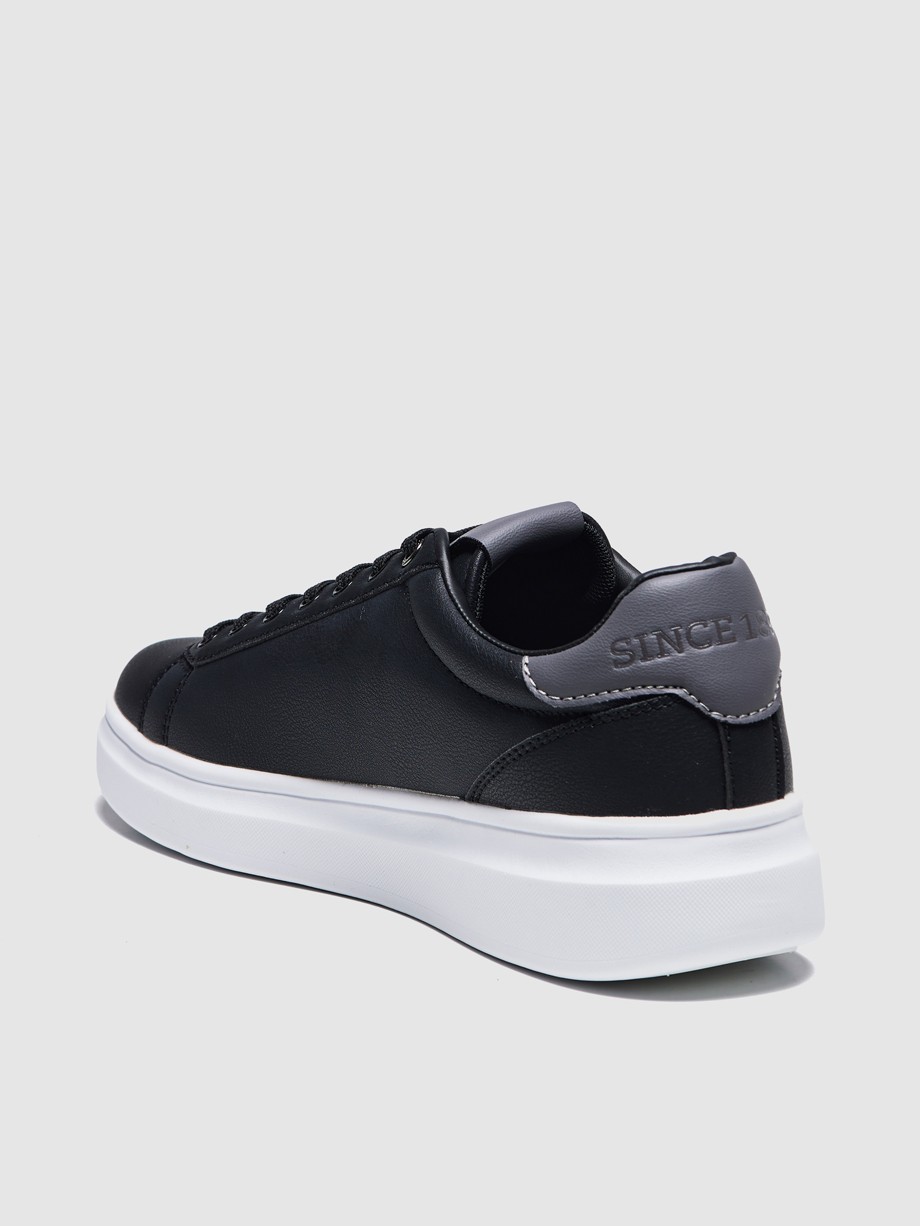 Sneakers ανδρικά μαύρα Sneakers ανδρικά μαύρα