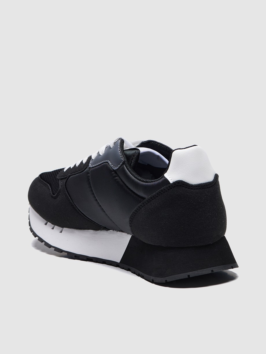 Sneakers ανδρικά μαύρα Sneakers ανδρικά μαύρα