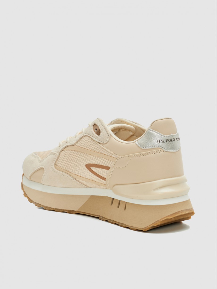 Sneakers γυναικεία μπεζ