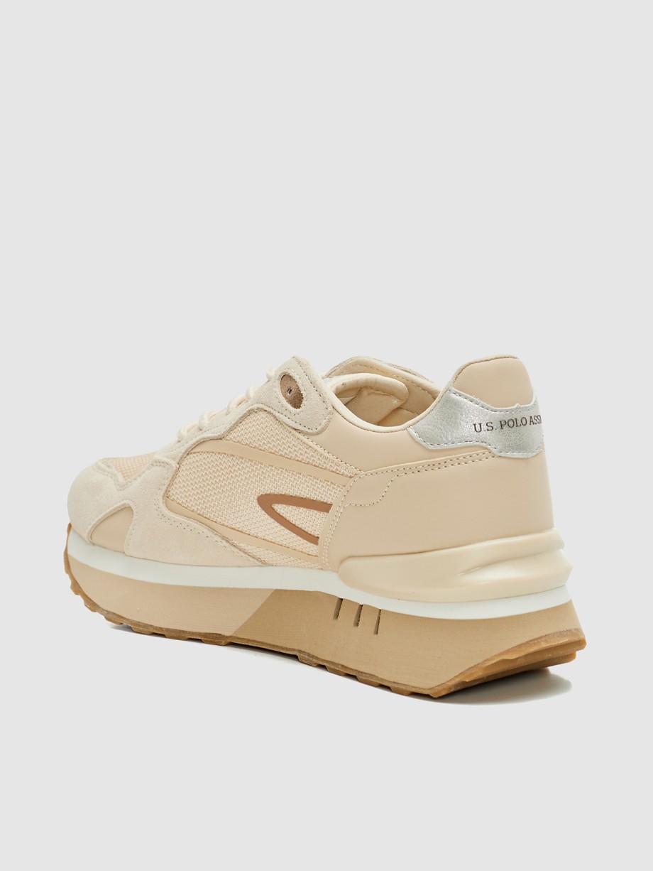 Sneakers γυναικεία μπεζ