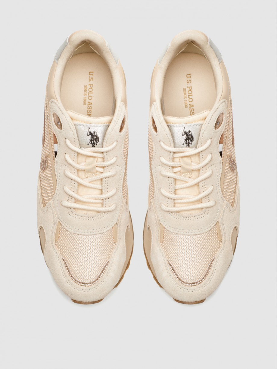 Sneakers γυναικεία μπεζ