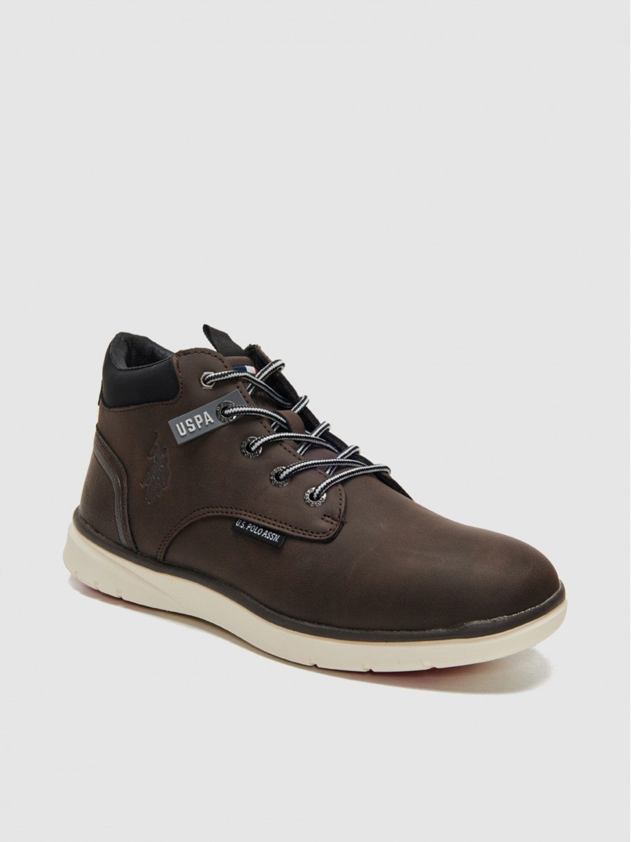 Μποτάκια ανδρικά καφέ