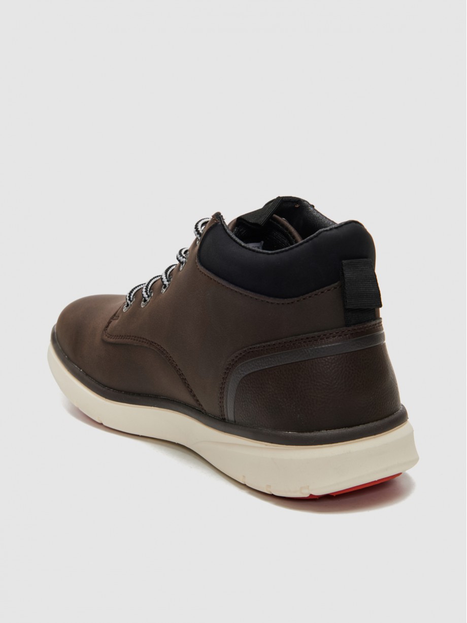 Μποτάκια ανδρικά καφέ