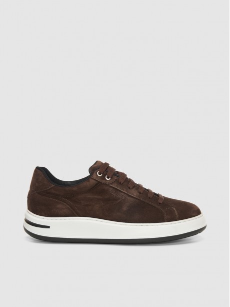 Sneakers ανδρικά καφέ