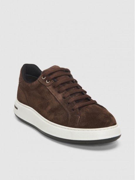 Sneakers ανδρικά καφέ