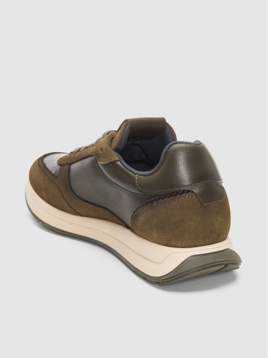 Sneakers ανδρικά χακί