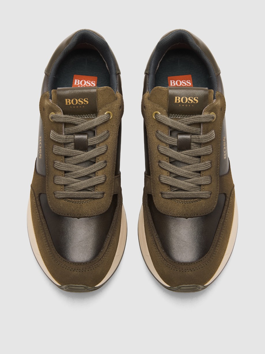 Sneakers ανδρικά χακί