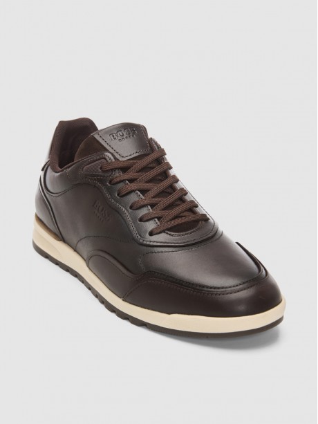 Sneakers ανδρικά καφέ