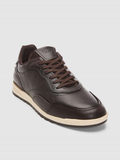 Sneakers ανδρικά καφέ