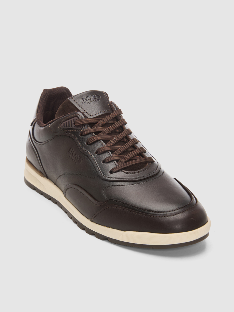 Sneakers ανδρικά καφέ