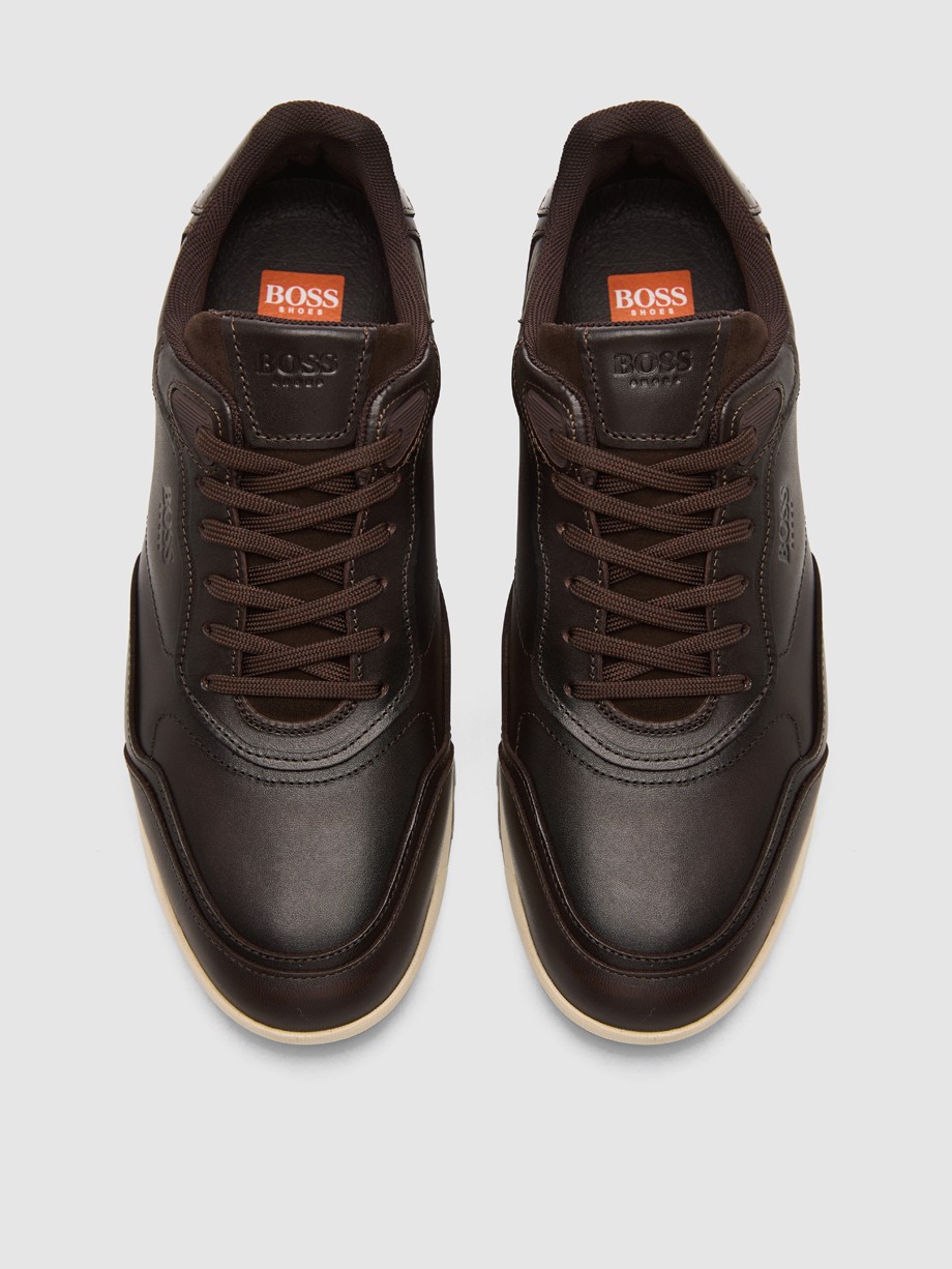 Sneakers ανδρικά καφέ