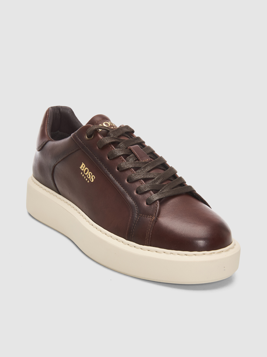 Sneakers ανδρικά καφέ