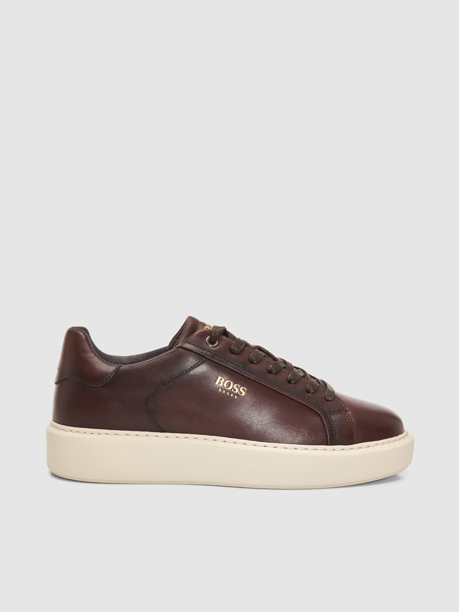 Sneakers ανδρικά καφέ